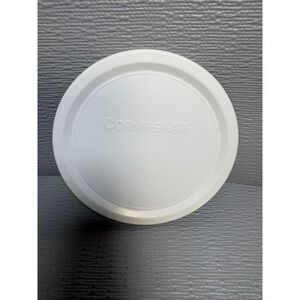 CorningWare White Plastic Storage Lid V-16-PC F-16-PC Round Replacement Cover